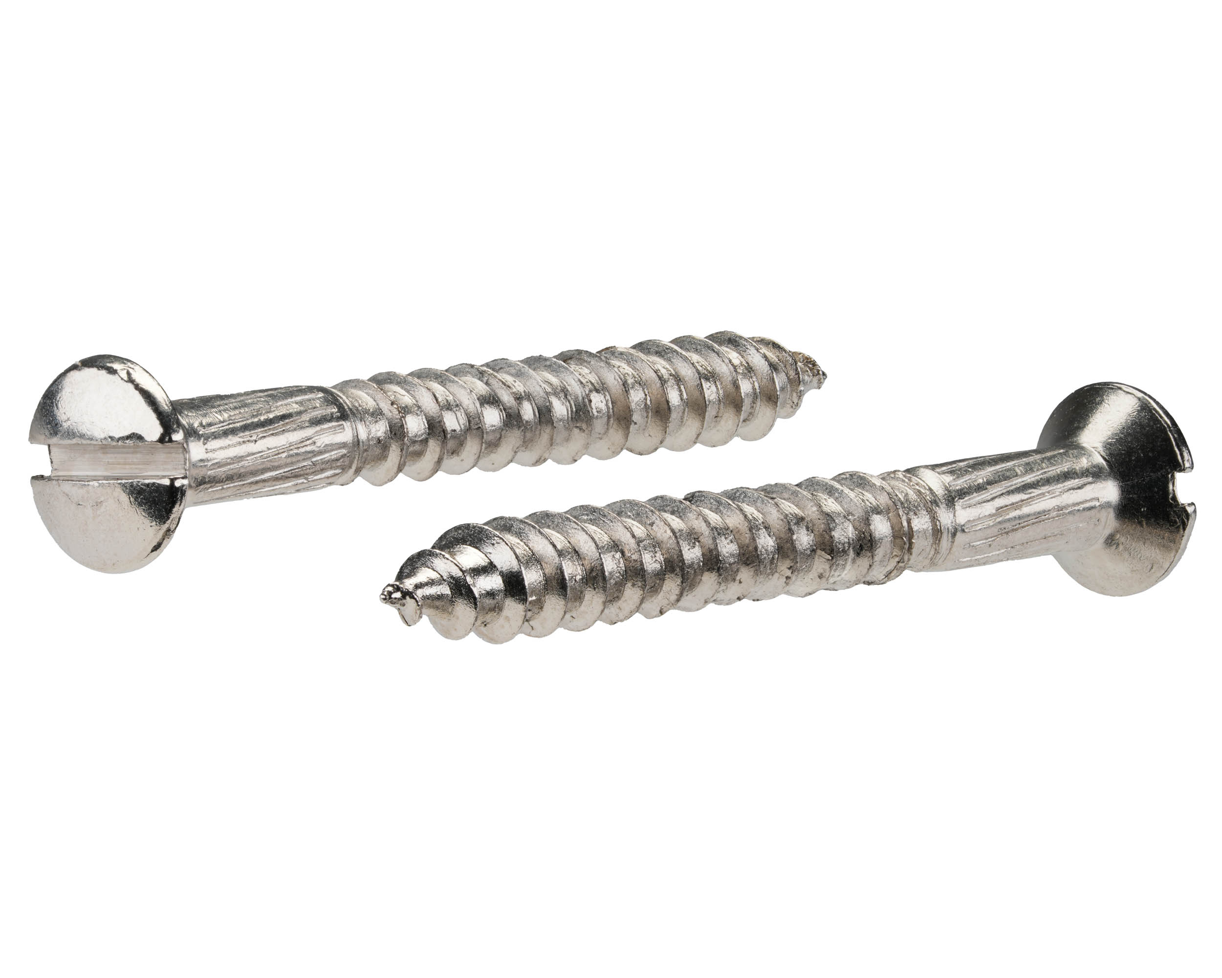 DIN 95 2x16 Messing vernickelt