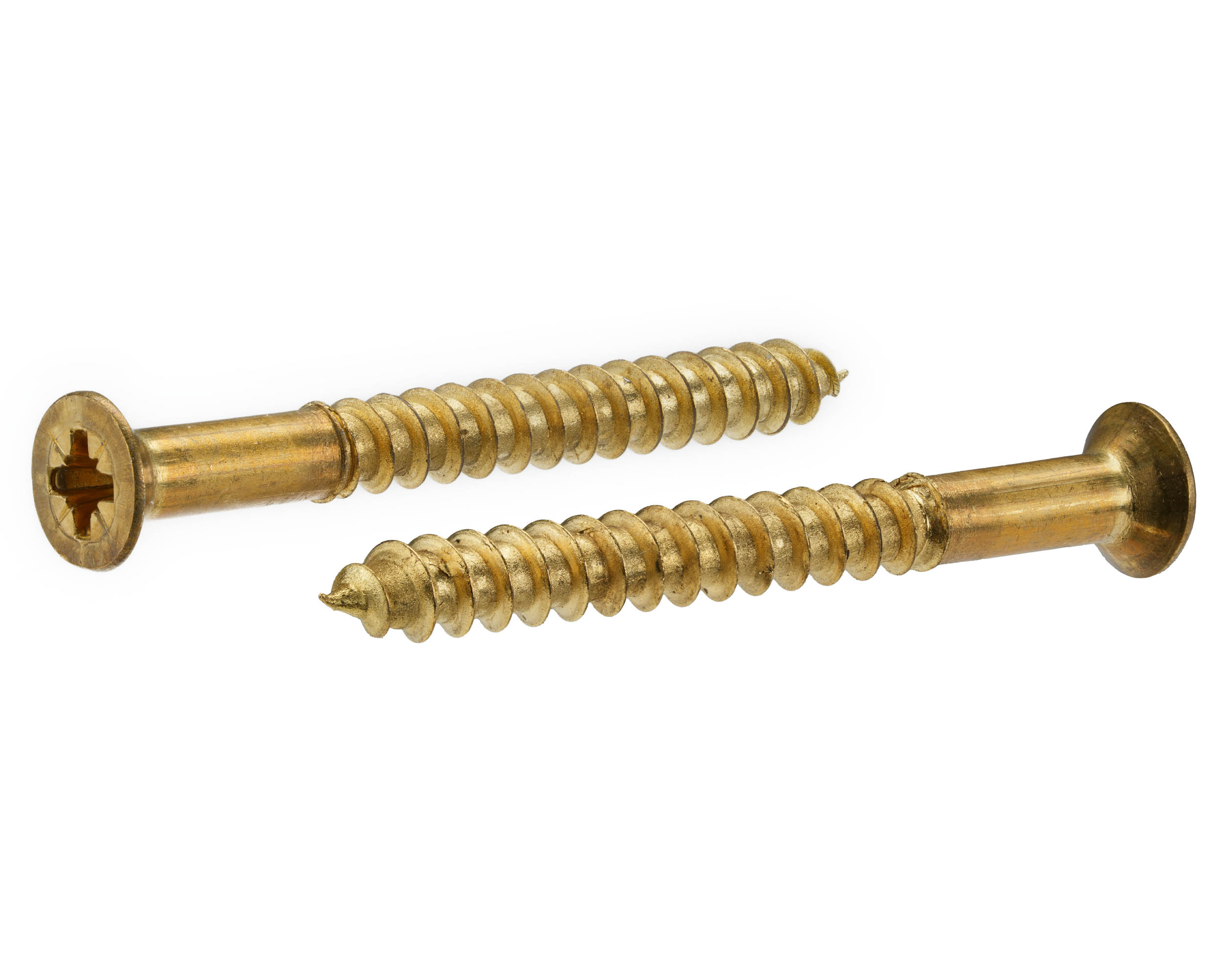 DIN 7997 Pozi 3,5x25 Messing