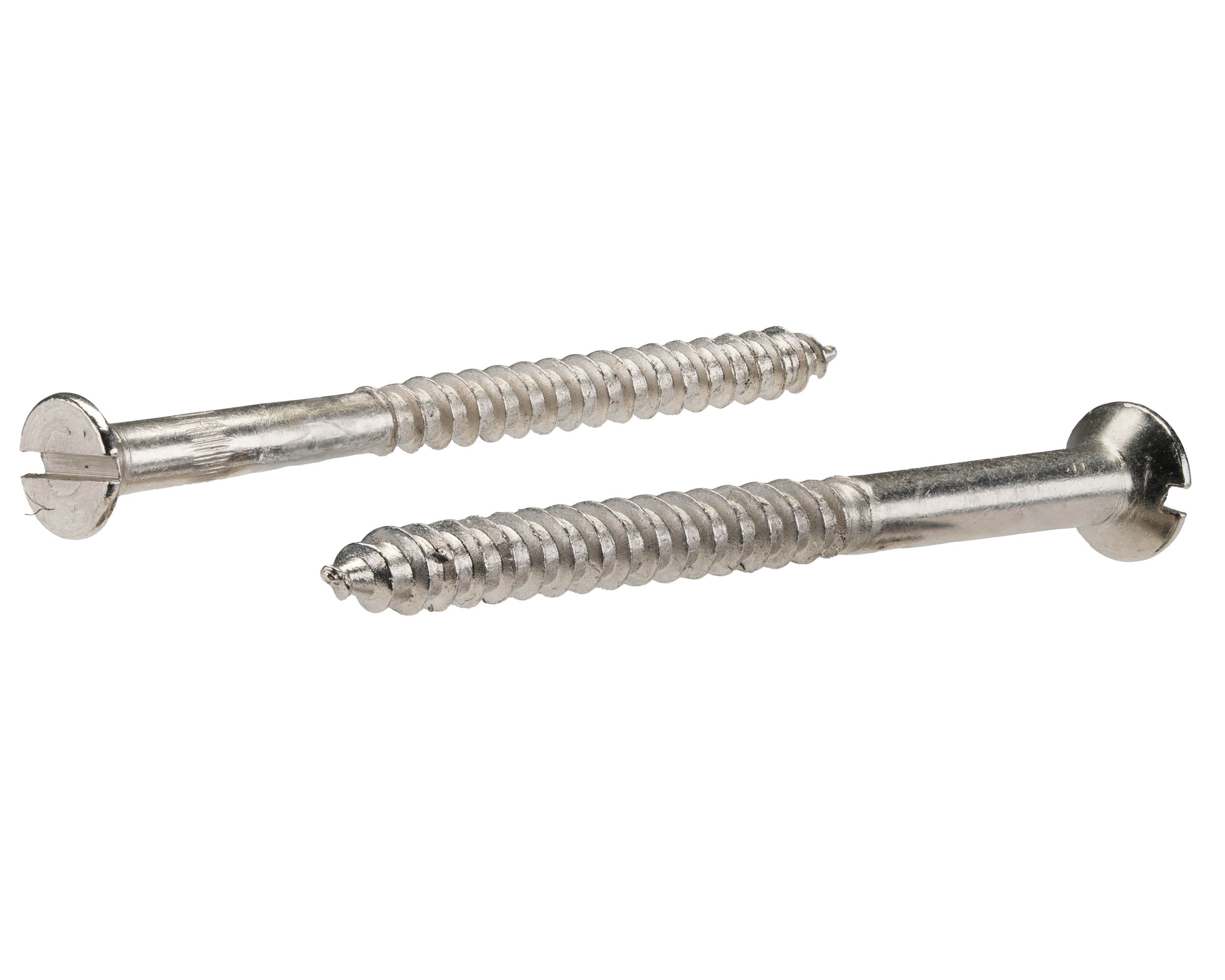 DIN 97 2x10 Messing vernickelt